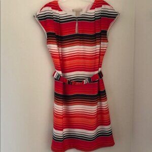 Banana Republic knee length stripe dress